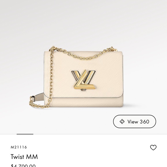 Louis Vuitton authentic twist purse - Picture 11 of 12